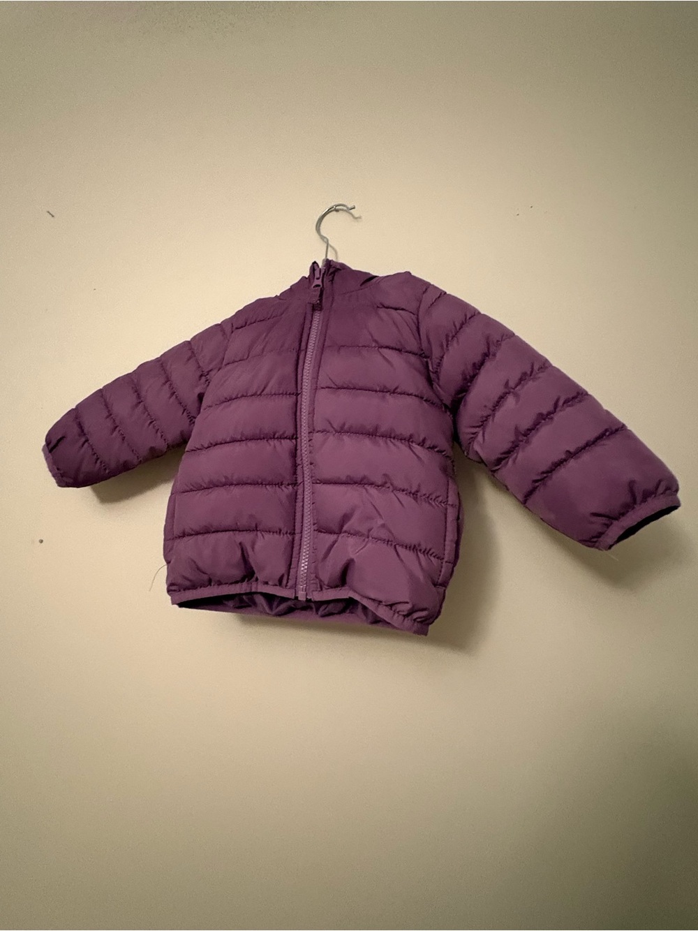 Carter's Purple Puffer Jacket with Hood